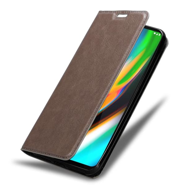 Motorola MOTO G9 PLUS Suojakotelo Suojakuori Lompakkokotelo Matkapuhelinkotelo jossa magneettisuljenta, jalusta-toiminto ja korttitasku
