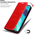 Miniatyrbilde 7 av 8: Lommebokdeksel til Motorola MOTO G8 Deksel med magnetisk lukking, stativfunksjon og kortlomme