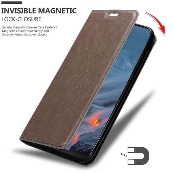 Cubot P30 Fodral Skal Plånboksfodral Case med magnetisk stängning, ståfunktion och kortficka
