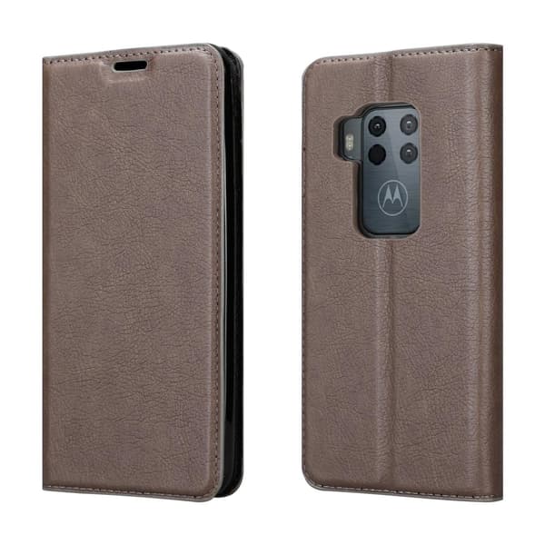 Motorola ONE PRO / ONE ZOOM Fodral Skal Plånboksfodral Case med magnetisk stängning, ståfunktion och kortficka
