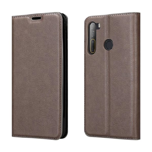 HTC Desire 20 PRO Fodral Skal Plånboksfodral Case med magnetisk stängning, ståfunktion och kortficka