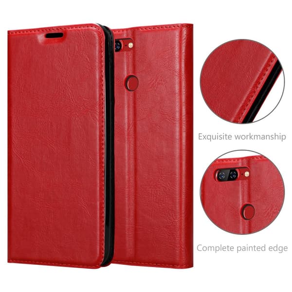 Lenovo S5 Fodral Skal Plånboksfodral Case med magnetisk stängning, ståfunktion och kortficka