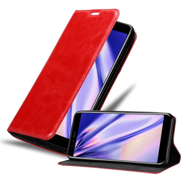 Lommebokdeksel til Lenovo S5 Deksel med magnetisk lukking, stativfunksjon og kortlomme
