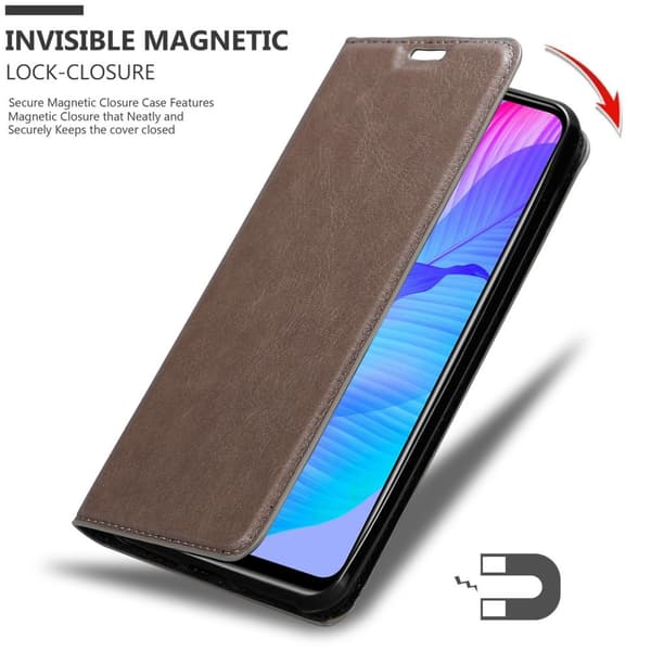 Huawei P SMART S Suojakotelo Suojakuori Lompakkokotelo Matkapuhelinkotelo jossa magneettisuljenta, jalusta-toiminto ja korttitasku