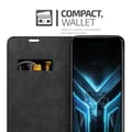 Miniatyrbilde 3 av 8: Lommebokdeksel til Asus ROG Phone 3 Deksel med magnetisk lukking, stativfunksjon og kortlomme