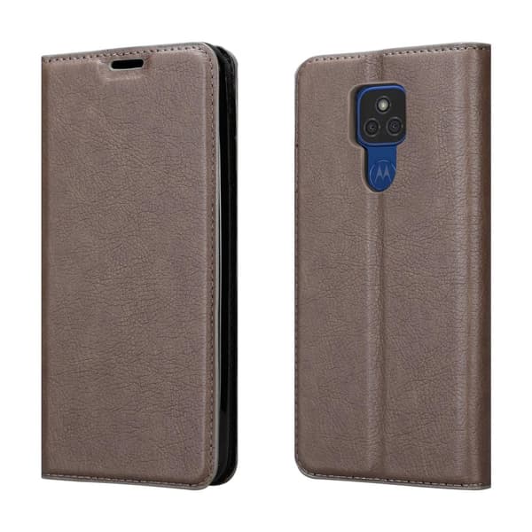 Lommebokdeksel til Motorola MOTO E7 PLUS Deksel med magnetisk lukking, stativfunksjon og kortlomme