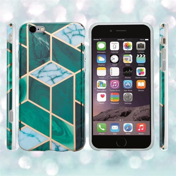 iPhone 6 PLUS / 6S PLUS Skal Fodral Mobilskydd av TPU-silikon med mosaikmönster