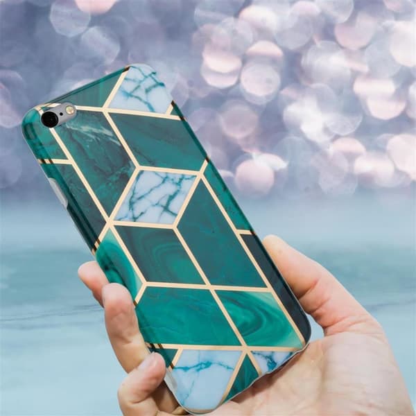 iPhone 6 PLUS / 6S PLUS Skal Fodral Mobilskydd av TPU-silikon med mosaikmönster