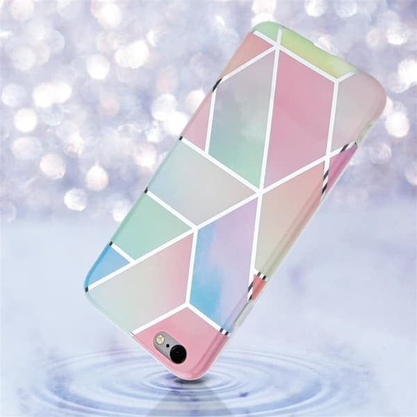 iPhone 6 PLUS / 6S PLUS Skal Fodral Mobilskydd av TPU-silikon med mosaikmönster