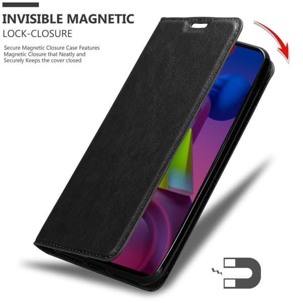 Samsung Galaxy M51 Fodral Skal Plånboksfodral Case med magnetisk stängning, ståfunktion och kortficka