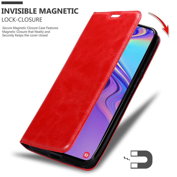 Samsung Galaxy M30 / A40s Fodral Skal Plånboksfodral Case med magnetisk stängning, ståfunktion och kortficka