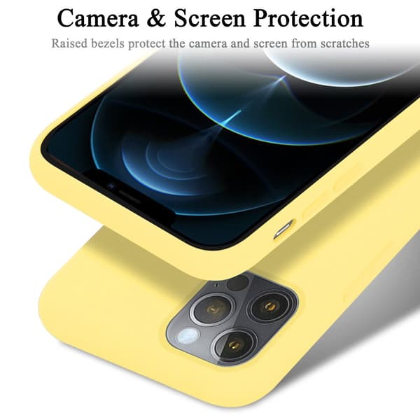 iPhone 12 / 12 PRO Suojakotelo Suojakuori valmistettu joustavasta TPU-silikonista