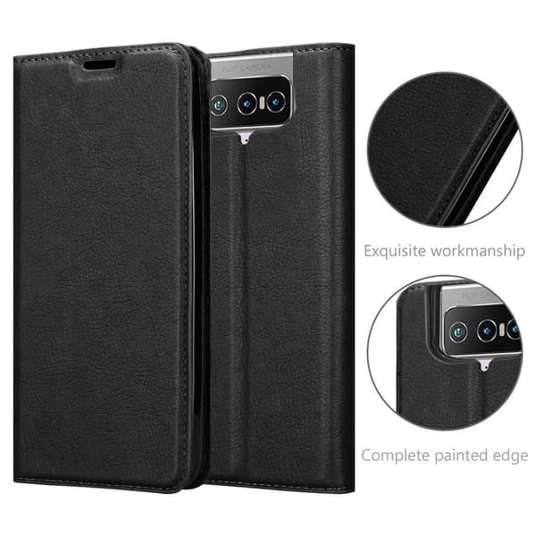 Asus ZenFone 7 Fodral Skal Plånboksfodral Case med magnetisk stängning, ståfunktion och kortficka
