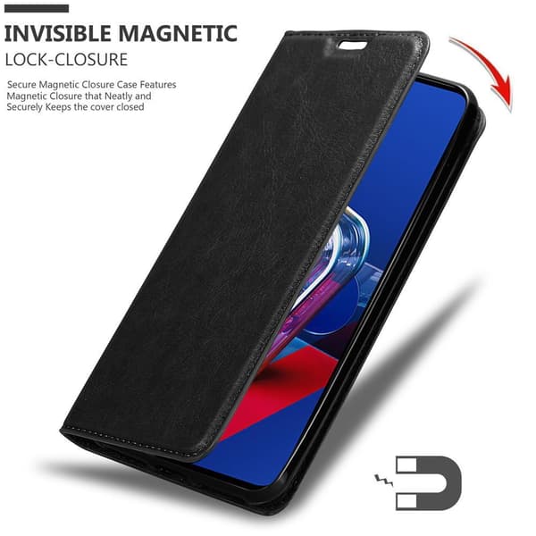 Asus ZenFone 7 Fodral Skal Plånboksfodral Case med magnetisk stängning, ståfunktion och kortficka