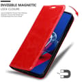 Pikkukuva 7 / 8: Asus ZenFone 7 Suojakotelo Suojakuori Lompakkokotelo Matkapuhelinkotelo jossa magneettisuljenta, jalusta-toiminto ja korttitasku