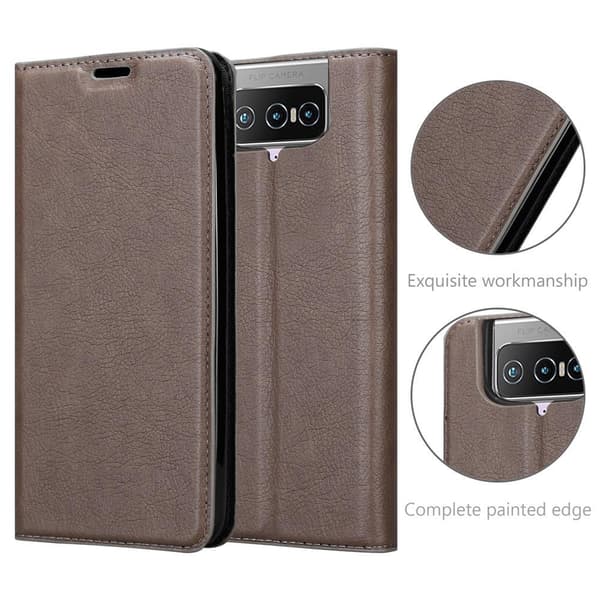 Asus ZenFone 7 Suojakotelo Suojakuori Lompakkokotelo Matkapuhelinkotelo jossa magneettisuljenta, jalusta-toiminto ja korttitasku