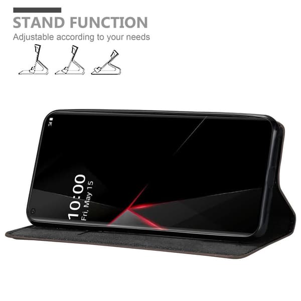 LG Velvet Fodral Skal Plånboksfodral Case med magnetisk stängning, ståfunktion och kortficka