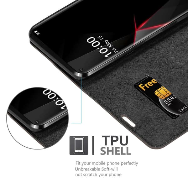 LG Velvet Suojakotelo Suojakuori Lompakkokotelo Matkapuhelinkotelo jossa magneettisuljenta, jalusta-toiminto ja korttitasku