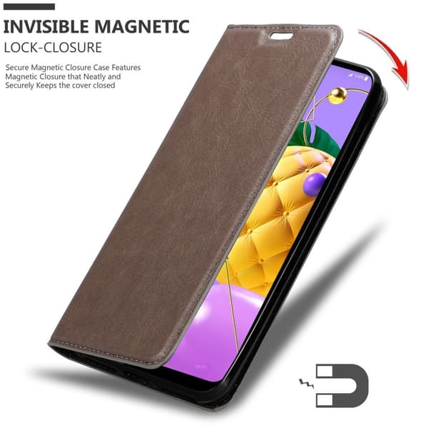 LG K52 / K62 / Q52 Fodral Skal Plånboksfodral Case med magnetisk stängning, ståfunktion och kortficka