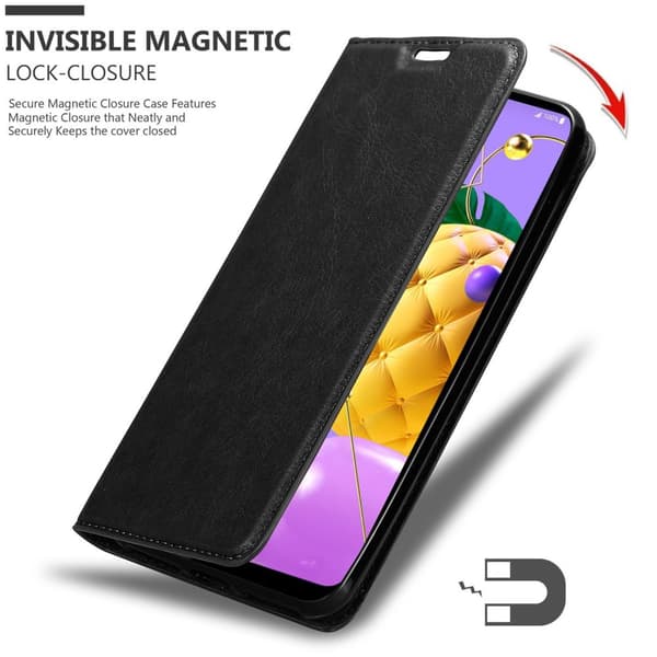 LG K52 / K62 / Q52 Fodral Skal Plånboksfodral Case med magnetisk stängning, ståfunktion och kortficka