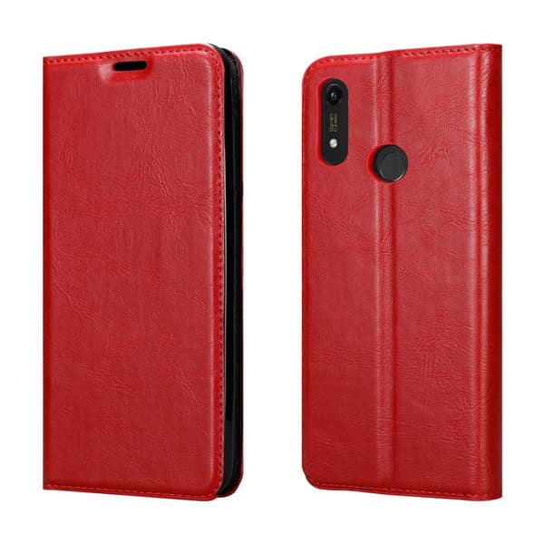 Honor 8A 2020 Fodral Skal Plånboksfodral Case med magnetisk stängning, ståfunktion och kortficka