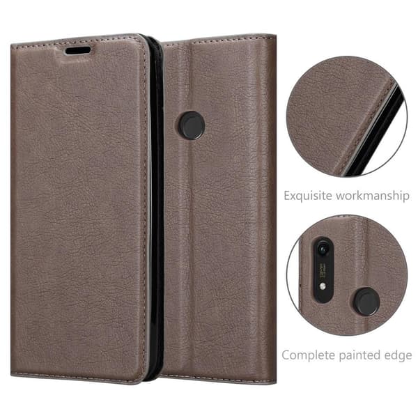 Honor 8A 2020 Fodral Skal Plånboksfodral Case med magnetisk stängning, ståfunktion och kortficka