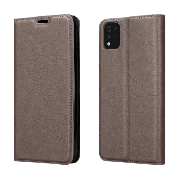 LG K42 Suojakotelo Suojakuori Lompakkokotelo Matkapuhelinkotelo jossa magneettisuljenta, jalusta-toiminto ja korttitasku