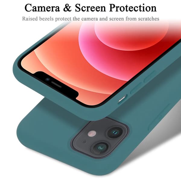 Deksel til iPhone 12 MINI Silikondeksel TPU Case Cover