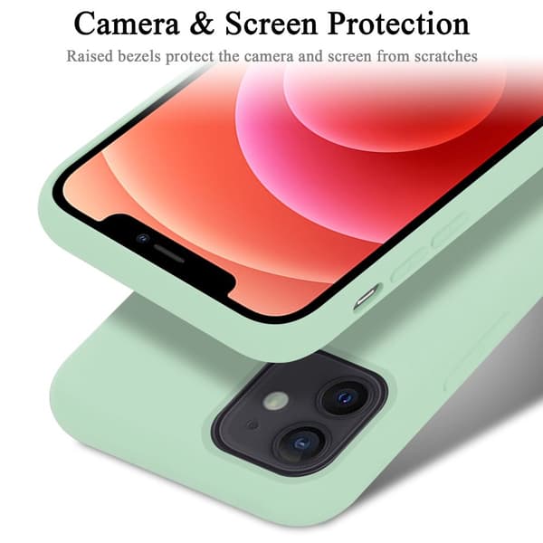 iPhone 12 MINI Suojakotelo Suojakuori valmistettu joustavasta TPU-silikonista