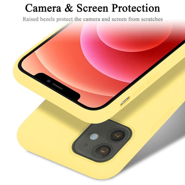 Deksel til iPhone 12 MINI Silikondeksel TPU Case Cover