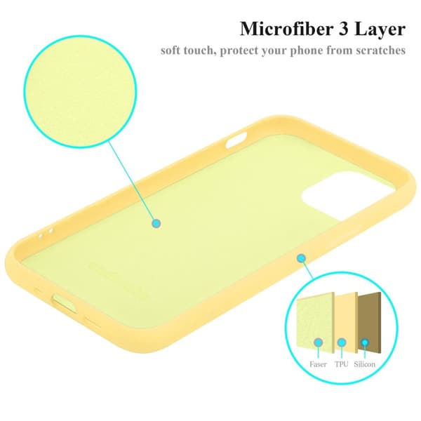 Deksel til iPhone 12 MINI Silikondeksel TPU Case Cover