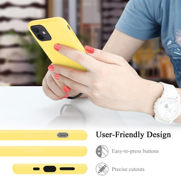 Deksel til iPhone 12 MINI Silikondeksel TPU Case Cover