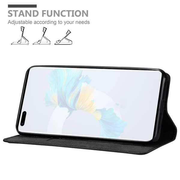 Huawei MATE 40 PRO Fodral Skal Plånboksfodral Case med magnetisk stängning, ståfunktion och kortficka