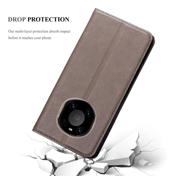 Huawei MATE 40 PRO Fodral Skal Plånboksfodral Case med magnetisk stängning, ståfunktion och kortficka