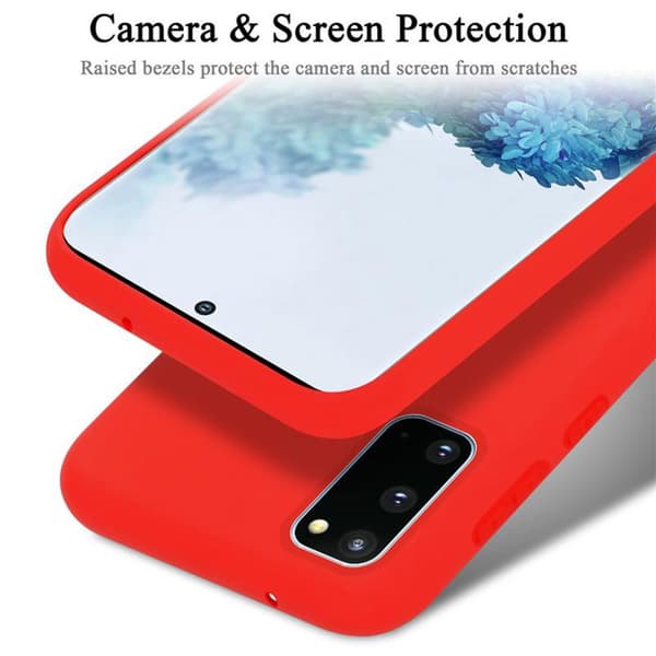 Samsung Galaxy S20 Suojakotelo Suojakuori valmistettu joustavasta TPU-silikonista