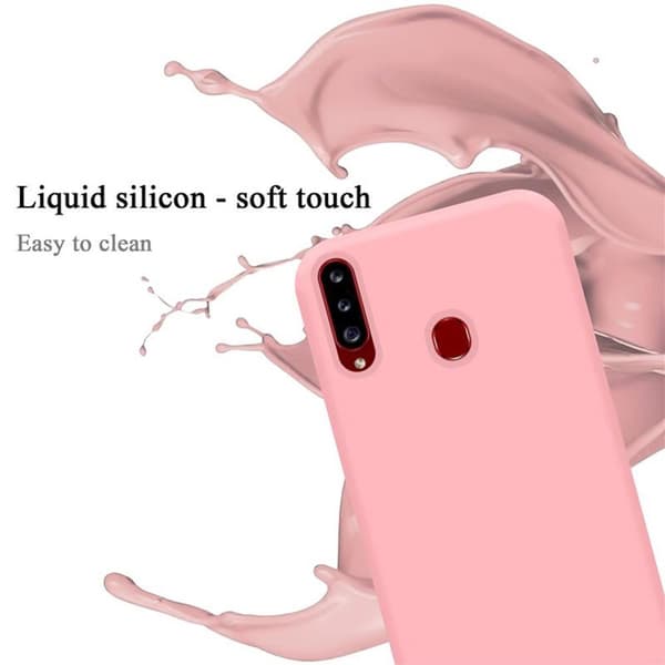 Samsung Galaxy A20s Skal Fodral av flexibelt TPU-silikon Case Cover