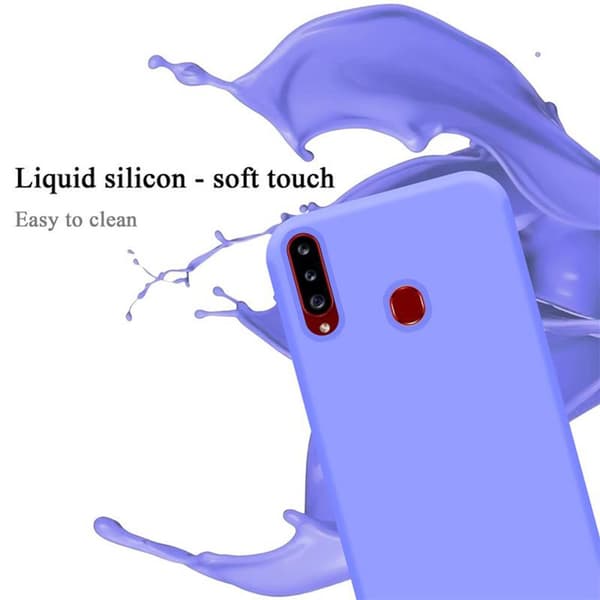 Samsung Galaxy A20s Skal Fodral av flexibelt TPU-silikon Case Cover