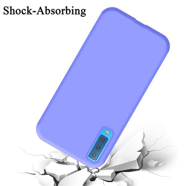 Samsung Galaxy A7 2018 Skal Fodral av flexibelt TPU-silikon Case Cover