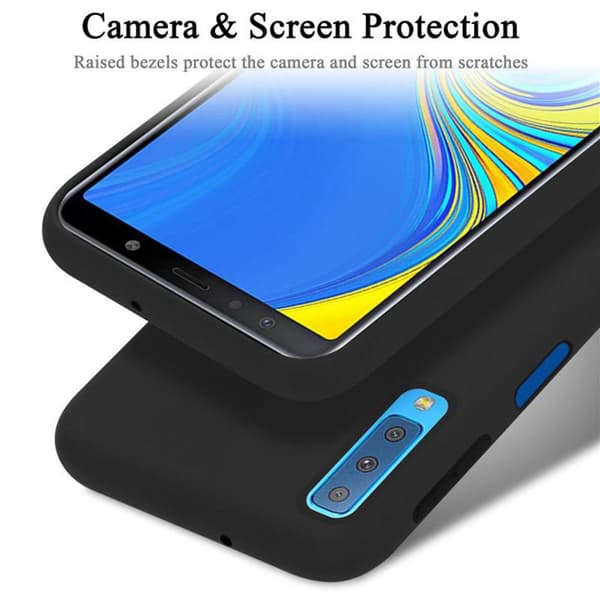 Deksel til Samsung Galaxy A7 2018 Silikondeksel TPU Case Cover