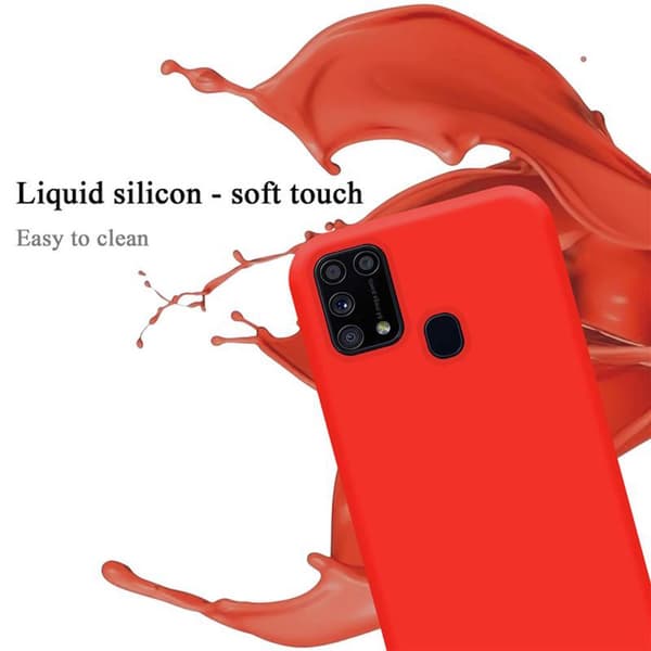 Samsung Galaxy M31 Suojakotelo Suojakuori valmistettu joustavasta TPU-silikonista