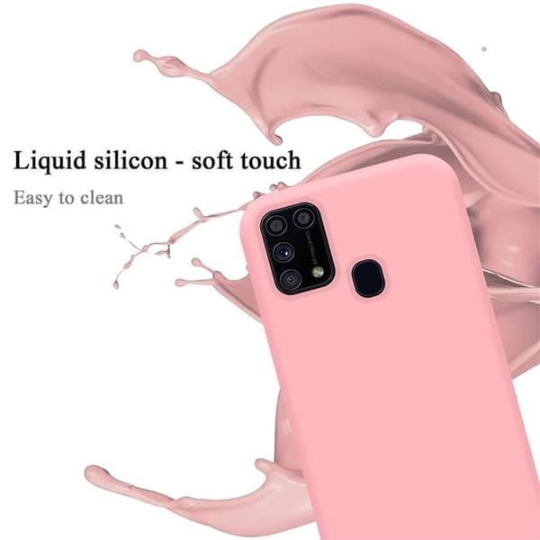 Samsung Galaxy M31 Suojakotelo Suojakuori valmistettu joustavasta TPU-silikonista