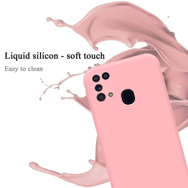 Samsung Galaxy M31 Suojakotelo Suojakuori valmistettu joustavasta TPU-silikonista