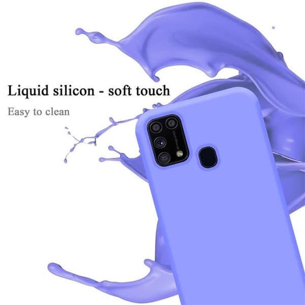 Samsung Galaxy M31 Suojakotelo Suojakuori valmistettu joustavasta TPU-silikonista