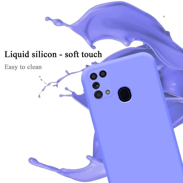 Samsung Galaxy M31 Suojakotelo Suojakuori valmistettu joustavasta TPU-silikonista