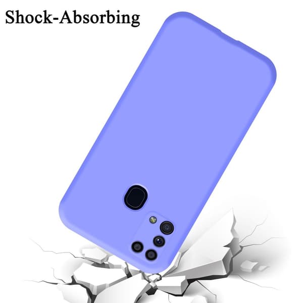Samsung Galaxy M31 Suojakotelo Suojakuori valmistettu joustavasta TPU-silikonista