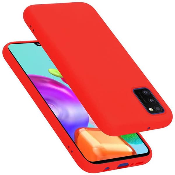 Samsung Galaxy A41 Cover Etui Case () Liquid Rød