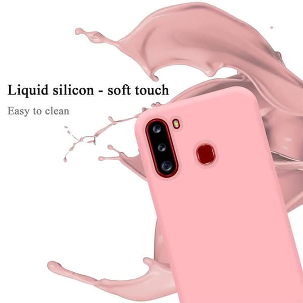 Samsung Galaxy A21 Suojakotelo Suojakuori valmistettu joustavasta TPU-silikonista