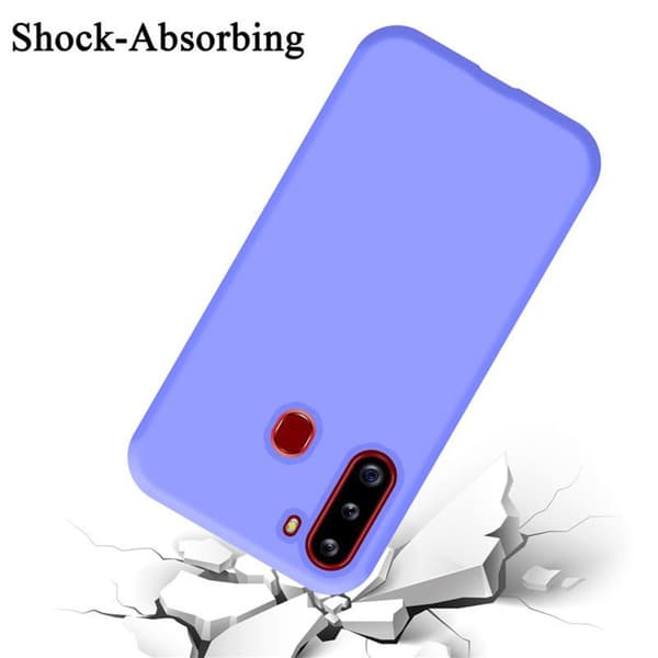 Samsung Galaxy A21 Suojakotelo Suojakuori valmistettu joustavasta TPU-silikonista