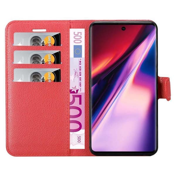 Deksel til Samsung Galaxy NOTE 10 Lommebokdeksel med magnetisk lukking, stativfunksjon og kortlomme
