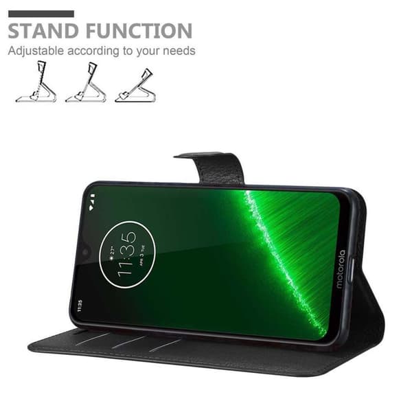 Motorola MOTO G7 / G7 PLUS Plånboksfodral Fodral Skal Case med magnetisk stängning, ståfunktion och kortplats